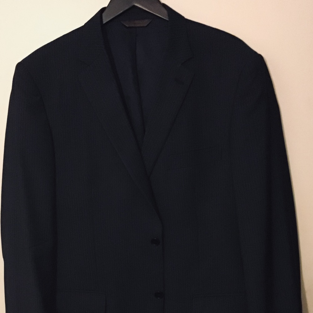 “PRONTO UOMO” Men’s Signature Navy Jacket/ITALY